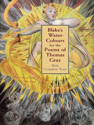 cover image of Blake's Water-Colours for the Poems of Thomas Gray
